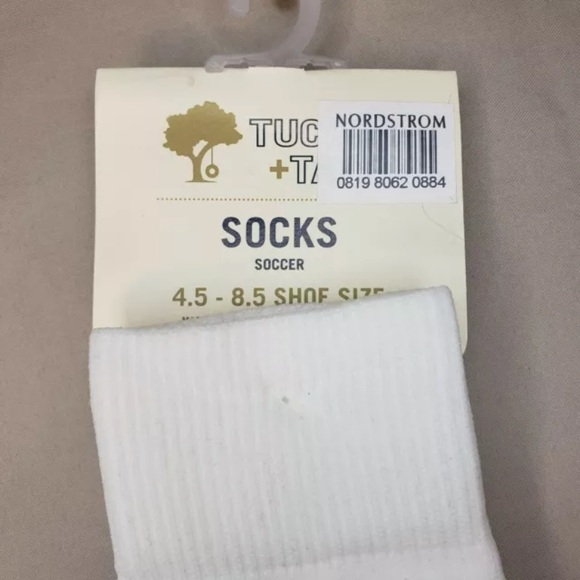 Tucker + Tate 2 Pack White Soccer Socks - Picture 3 of 5